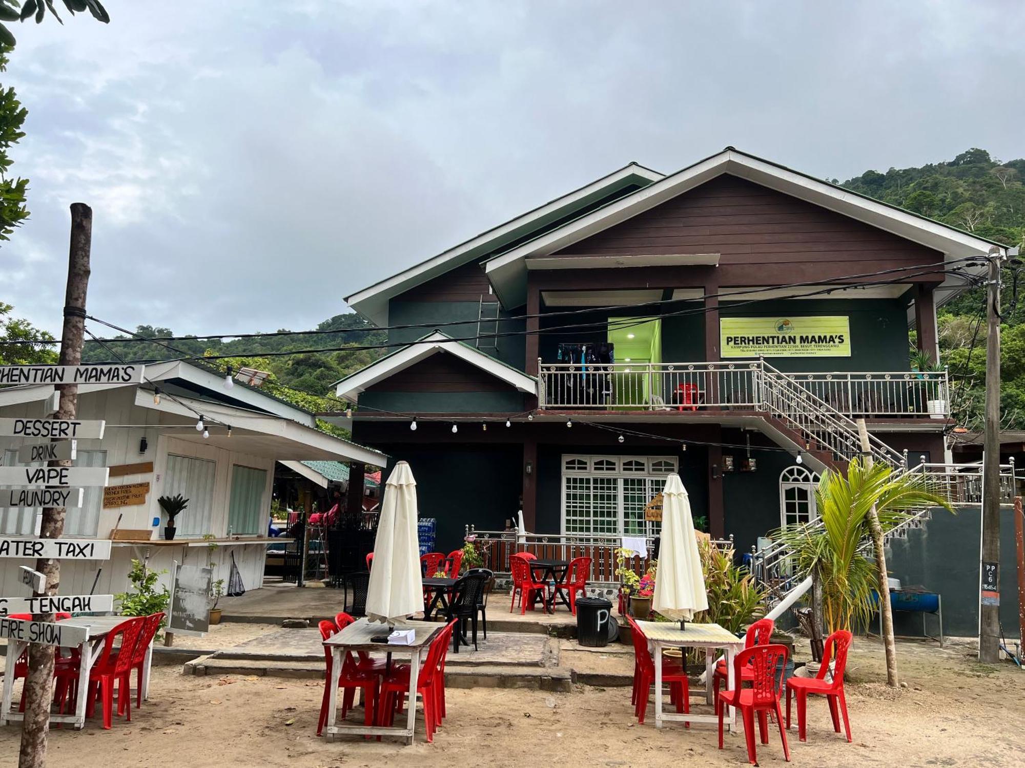 Perhentian Mama'S Hotel Kampong Pasir Hantu Eksteriør billede